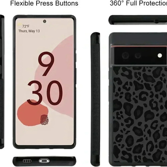 Google Pixel 6 Pro Case-Leopard Print (New) - Picture 5 of 7